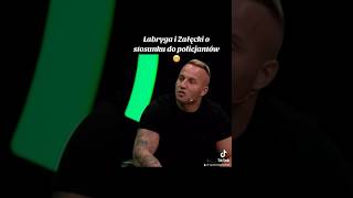 Labryga i Załęcki o stosunku do policjantów 😬 #cloutmma #clout #minda #labryga #walka #freakfight