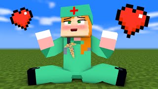 Alex wants to be a doctor! Alex and Steve Story - monster school minecraft animation