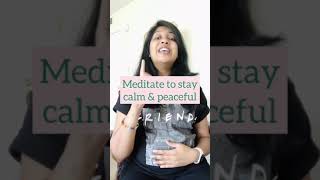 3 Reasons Why you Need to Meditate during Pregnancy. #shorts #pregnancy #meditation #pregnancytips
