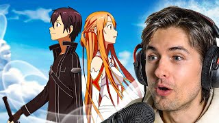 GAMER REACTS to All SWORD ART ONLINE Openings (1-14)!