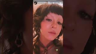 New video of Melanie Martinez on her Instagram story ❤️