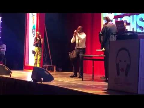Mc Lively Performs at Lagos Laughs