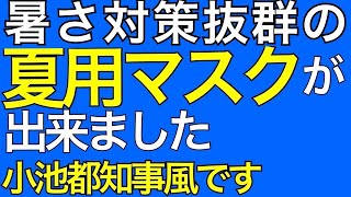 【夏用立体マスクの作り方】小池都知事風【縫わない/簡単/マスクの作り方大人用】大きめ大人用立体マスク【涼しいマスクの作り方】DIY Mask making  布口罩製作教程  마스크를 만드는 방법