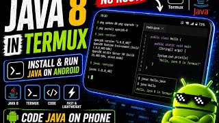 Install Java 8 in Termux 🔥 Java on Android