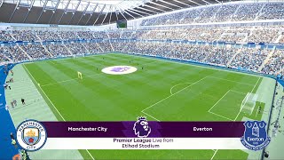 Manchester City vs Everton | Etihad Stadium | 2024-25 Premier League | PES 2021