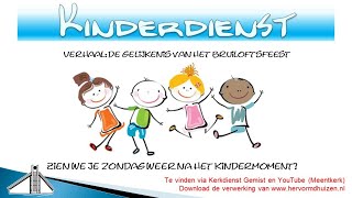 Kinderdienst: De gelijkenis van het bruiloftsfeest