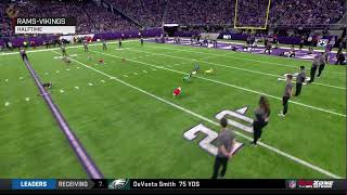 Corgi Race during halftime of an NFL Game | Vikings vs Rams