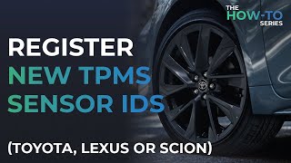 How to register TPMS sensors | Toyota, Lexus & Scion | Carista OBD2