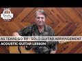 As Tears Go By - Solo Guitar Arrangement – Acoustic Guitar Lesson Preview from Totally Guitars