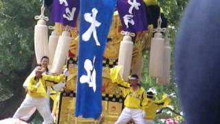 2009　新居浜太鼓祭り　川西地区　一宮の杜17日　大江