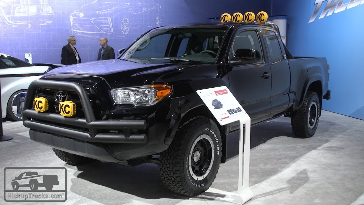 2016 Toyota Tacoma Back To The Future Concept - YouTube