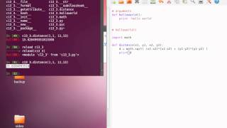 RT 2011: Lecture 13 Python if, while, def and class