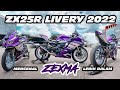 ZX25R ZEXMA // THE NEW ZEXMA LIVERY 2022 😍 // MENGENAL MOTOR ZX25R YANG SELALU MENEMANI KALIAN