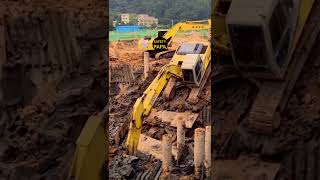 굴착기사고 #우리가아는그나라 #굴착기 #굴착기작업 #excavator #백호 #constructionsafety #constructionaccident #건설안전사고 #건설현장사고