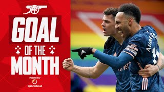 Who scored Arsenal's best goal in March? | Aubameyang, Miedema, Odegaard, Foord, Elneny & more