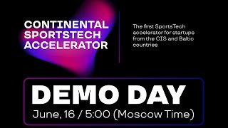 ENG | Demo day Continental Sports Tech Accelerator