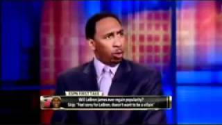 Stephen A Smith calls LeBron James a Nigga  ESPN