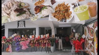 新开张泰式餐厅炒粿条炸鸡腿饭白斩鸡饭《泰国美食》Penang new opening Thai Food Restaurant