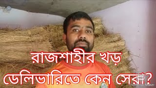 রাজশাহী, চাঁপাই,নওগাঁর খড়ের কেন একটু দাম বেশি।শুনুন একজন খামারী ও বিক্রেতার থেকে