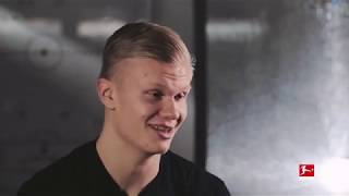 Erling Haaland on playing in front of Borussia Dortmund fans