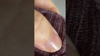 1分钟无痕修复羊绒衫破洞技巧#needling#knitting #crochet#clothrepair#sewingtips#clothing-hole#diy#creative darning