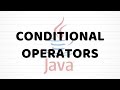 Java For Beginners - The Conditional Operator