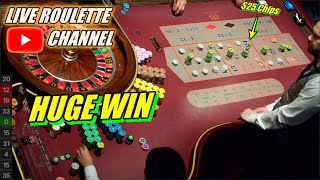 🔴 LIVE ROULETTE |🚨 HUGE WIN In Real Vegas Casino🎄$25 Chips Bets Exclusive ✅ 2024-12-23