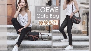 好價格的 Loewe Gate Bag 優缺點入手前先了解 / 穿搭實背/ 評測  | Celine C琳