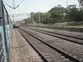 2313 sealdah rajdhani crosses the 2381 poorva express at chola