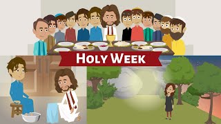 What is Holy Week? Palm Sunday, Holy Thursday, Good Friday, and Easter!
