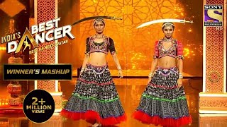 Saumya & Vartika's Stunning Folk Dance On 'Resham Ka Roomal' | India’s Best Dancer 2|Winner's Mashup
