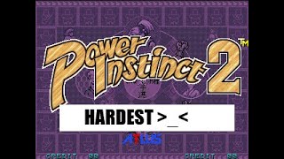 Power Instinct 2 HARDEST