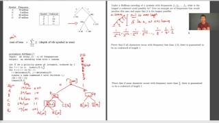Huffman Encoding + Discussion Proof
