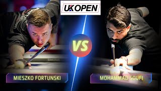 MIESZKO FORTUNSKI VS MOHAMMAD SOUFI | 2024 UK OPEN #billiards #9ballpool #nineball #highlights