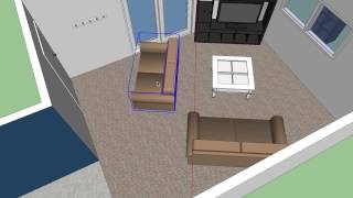 SketchUp #61: Rearranging Furniture