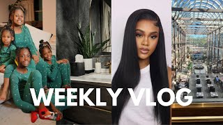 WEEKLY VLOG! Guess who's back? Jamaica 🇯🇲 + Cleaning for Christmas decor + cooking + mom life