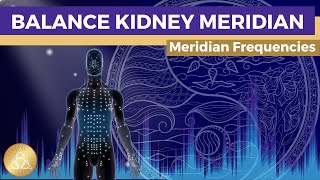 Kidney Meridian Frequency Treatment || Unblock \u0026 Balance Qi-Flow • Strength, Vitality \u0026 Strong Will