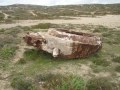 m24 tank wrecks on rhodes greece