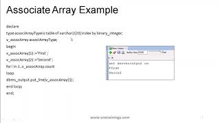 Oracle PLSQL - PLSQL Composite - Collections