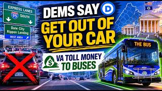 Democrats Push Toll Money from I-95 Express Lanes into Buses and Trains