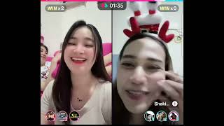 live terbaru Kak tataa(mba siti) bareng kak sahkila di panasin terus biar cemburu😁