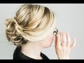 A Twisted Updo for Glasses Wearers (or not!)