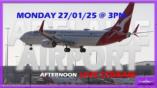 🔴✈️ Monday Afternoon - Live Aviation @ Adelaide Airport ( YPAD / ADL) + ATC ✈️🔴