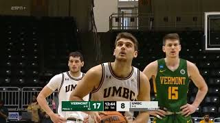 Vermont Catamounts vs UMBC Retrievers Highlights   Men's College Basketball 2023