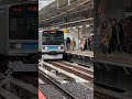 新宿駅に来たe231系800番台の試運転 東西線 jr線 試運転 e231系 新宿駅 電車