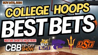 College Basketball Best Bets | Predictions | FREE Picks | Nov 14th