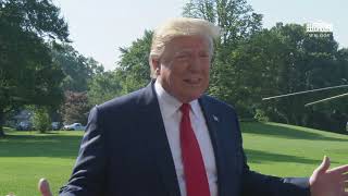 07/30/19: President Trump Delivers Remarks Upon Departure