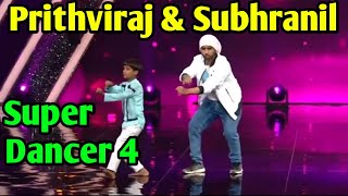 Pruthviraj and subhranil dance performance #superdancer #superdancerchapter 4