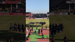 20231229 第102回全国高校サッカー選手権大会 北海高校対大手前高松高校～選手入場～