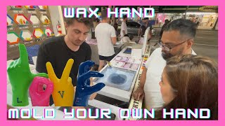 WAX HANDs | Mold your own hand | Myrtle Beach SC | Peter Miles Channel